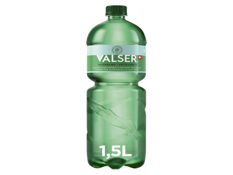 1.5 L Wasser mit / ohne